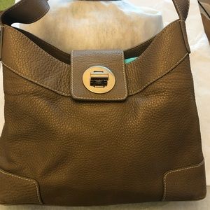 Tiffany & Co.  Authentic Handbag - Leather Taupe